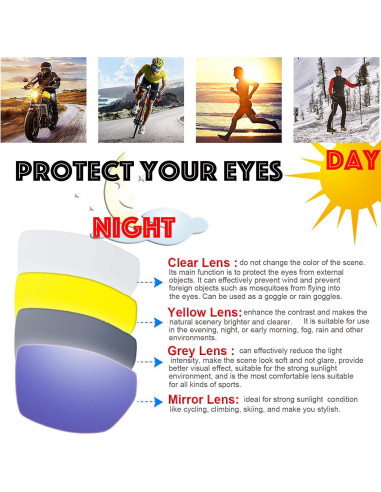 Gafas de sol The Fresh FR14 UV400 con lentes intercambiables