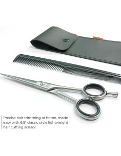 Tijeras de Corte de Cabello SIZZO 16.5 cm Clásico Acero Inoxidable 2