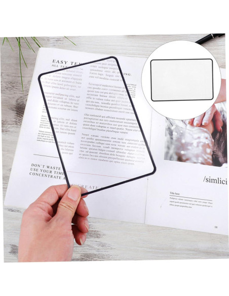 Lente de Aumento de Mano Ipetboom 4pcs para Lectura Ancianos Lente de Aumento de Mano Ipetboom 4pcs para Lectura Ancianos