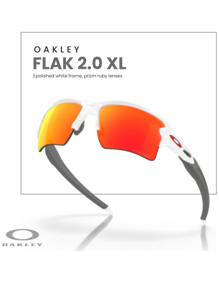 Gafas de sol Oakley Flak 2.0 XL Hombres + Correa y Kit
