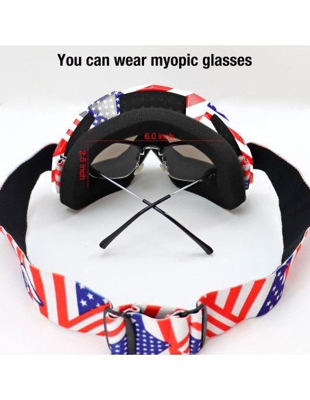 Gafas de Motocross SPOSUNE UV400 para Adultos y Jóvenes