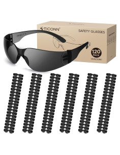 Gafas de Seguridad TICONN Transparentes Resistencia Rayones