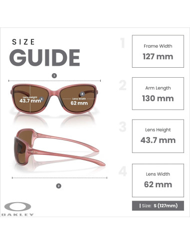 Gafas de sol Oakley Cohort OO9301 para mujeres + Accesorios