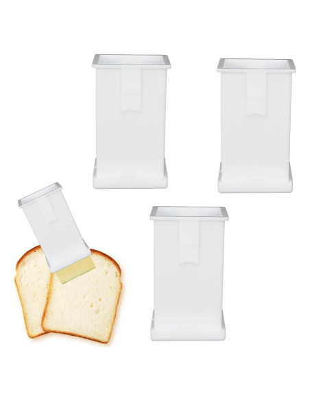 Dispensador de Mantequilla PRAVICS HYH3 Blanco Reutilizable 8.49 cm