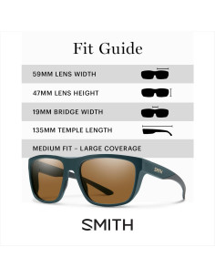 Gafas de Sol Smith ChromaPop Bosque Mate Polarizadas 2