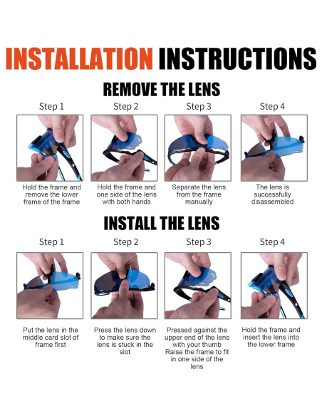 Gafas de Ciclismo X-TIGER con 5 Lentes Intercambiables