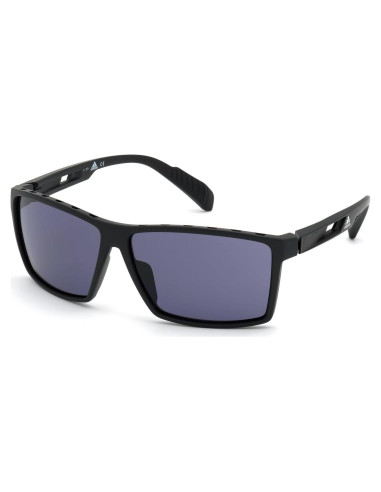 Gafas de Sol Redondas Adidas SP001020N63 63mm Negro Mate