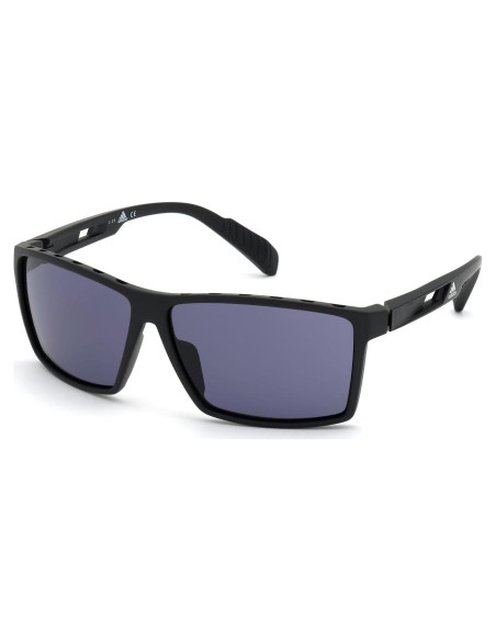 Gafas de Sol Redondas Adidas SP001020N63 63mm Negro Mate