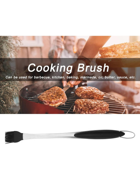 Brocha de Basting OUKENS 44.96 cm Acero Inoxidable Silicona