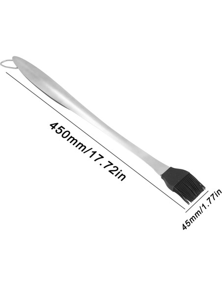Brocha de Basting OUKENS 44.96 cm Acero Inoxidable Silicona