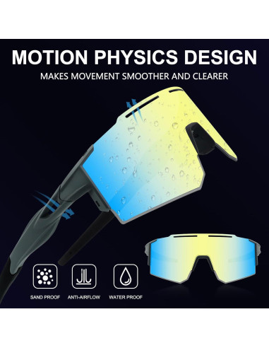 Gafas de sol OULAIQI Qlq-550a para ciclismo UV400