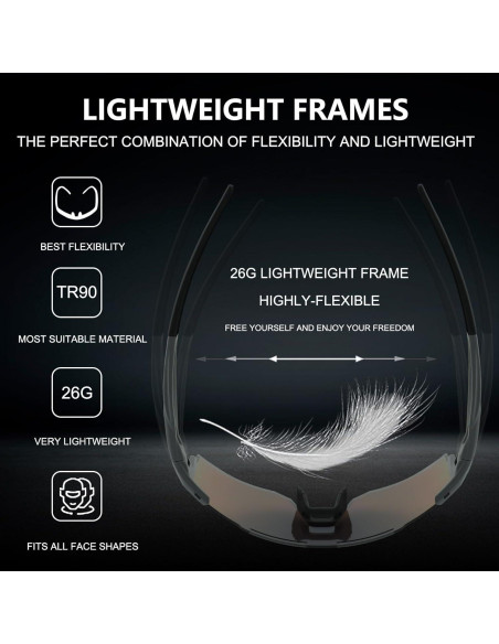 Gafas de sol OULAIQI Qlq-550a para ciclismo UV400