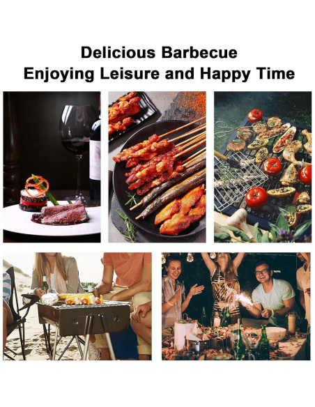 Brocha de Basting OUKENS 44.96 cm Acero Inoxidable Silicona