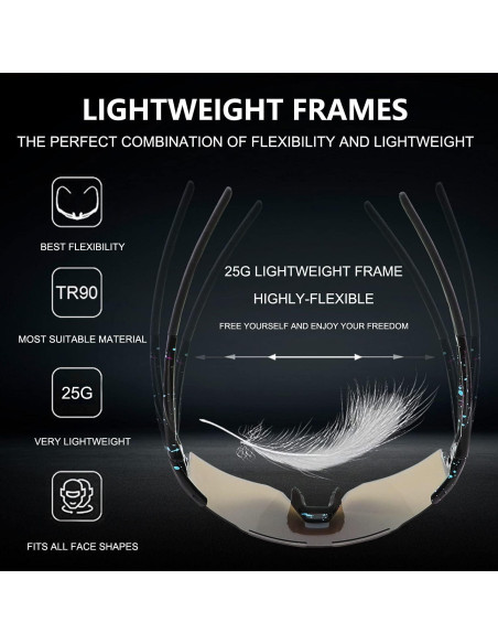Gafas de sol OULAIQI Xq-550A para ciclismo UV400