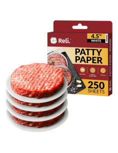 Papel para Hamburguesas Reli. 11.43 cm Redondo - 250 Hojas