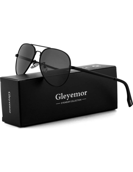 Gafas de sol Gleyemor Aviador Polarizadas 52mm para Caras Pequeñas