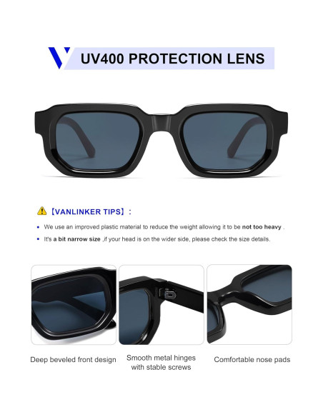 Gafas de Sol VANLINKER VL9823 Retro UV400 Unisex