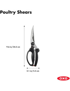 Tijeras de Cocina OXO Good Grips Acero Inoxidable 12 cm 2