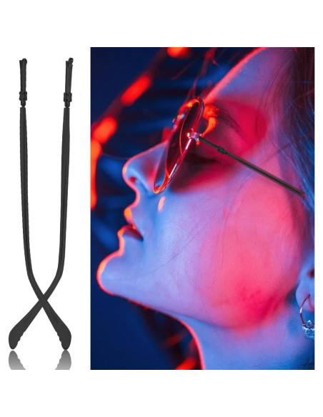 Brazos de Reemplazo para Gafas Metalicas LNQ Negro