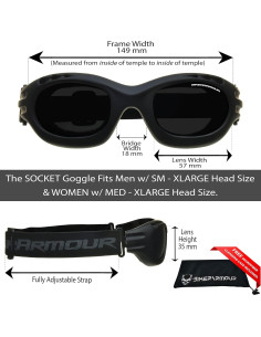 Gafas de seguridad Bikershades para motociclistas - Lentes polarizados 2