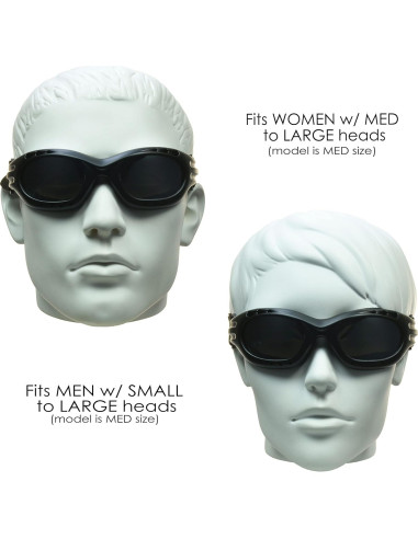 Gafas de seguridad Bikershades para motociclistas - Lentes polarizados