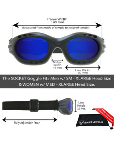 Gafas de seguridad Bikershades para motociclistas - Lentes polarizados 2