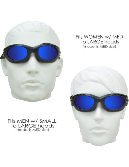 Gafas de seguridad Bikershades para motociclistas - Lentes polarizados