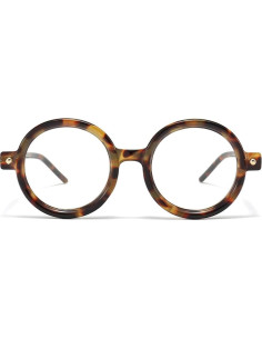 Gleyemor Gafas Redondas Retro Unisex Anti Luz Azul 2