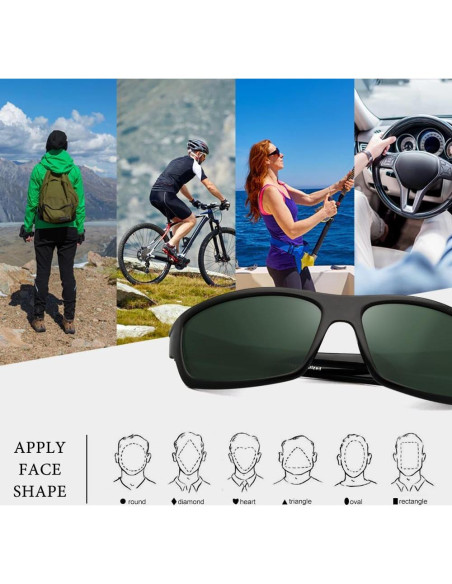 Gafas de Sol Deportivas POLARKING Polarizadas UV400