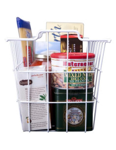 Canasta de Almacenamiento Profunda GRAYLINE Blanca 40604 23.4x40.6 cm 2