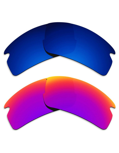 Lentes de Reemplazo Polarizados Alphax para Oakley Flak 2.0