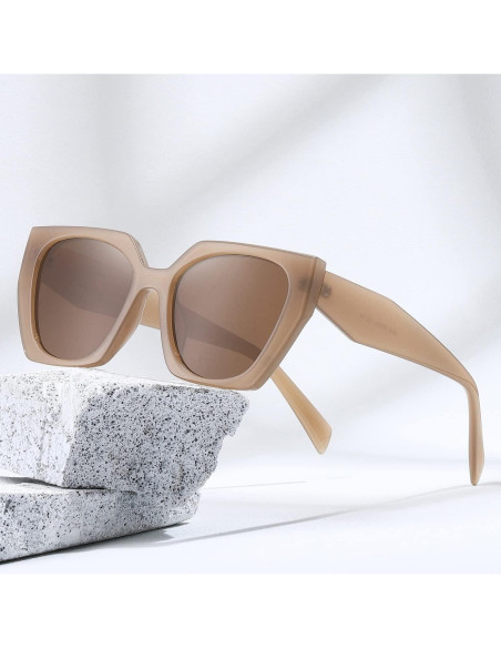 Gafas de sol cuadradas TIANYESY con protección UV para todos