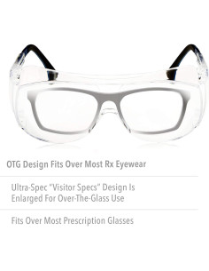 Gafas de Seguridad Uvex Ultra-Spec 2000 Lente Clara Antiarañazos 2