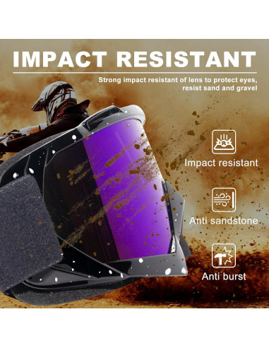 Gafas de Motocross ZukMi Unisex Adulto Lente Anti Rayones