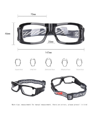 Gafas Deportivas SooGree con Lentes Reemplazables y Ajustables