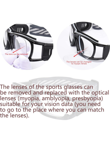 Gafas Deportivas SooGree con Lentes Reemplazables y Ajustables