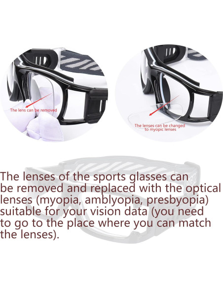 Gafas Deportivas SooGree con Lentes Reemplazables y Ajustables