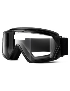 Gafas de Motocross MAMBAOUT Marco Negro Lente Transparente