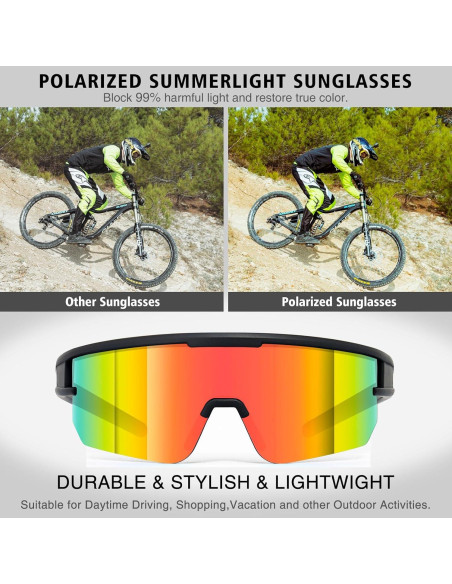 Gafas de ciclismo VEWOE modelo Ve-JH156 UV400 polarizadas