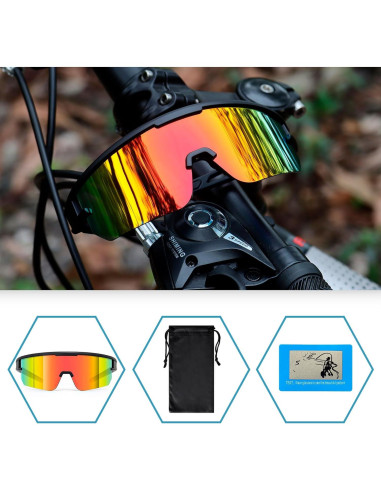Gafas de ciclismo VEWOE modelo Ve-JH156 UV400 polarizadas