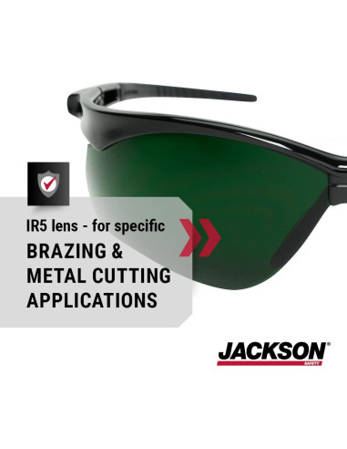 Gafas de Seguridad Jackson SG - Protección UV - Paquete 12