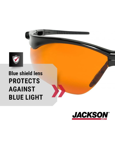 Gafas de Seguridad Jackson SG - Protección UV - Paquete 12