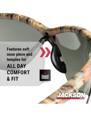 Gafas de seguridad Jackson SG - Protección UV - Paquete 12