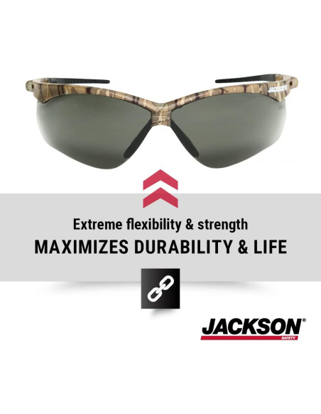 Gafas de seguridad Jackson SG - Protección UV - Paquete 12