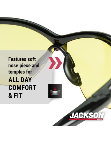 Gafas de Seguridad Jackson SG - Protección Ocular Unisex