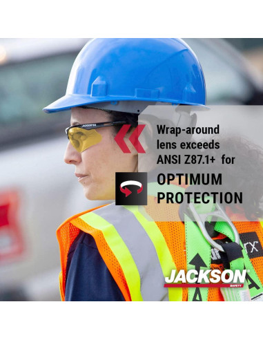 Gafas de Seguridad Jackson SG - Protección Ocular Unisex