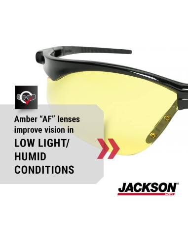 Gafas de Seguridad Jackson SG - Protección Ocular Unisex