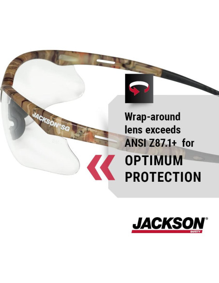 Gafas de seguridad Jackson SG - Protección ocular unisex