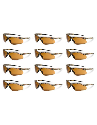 Gafas de Seguridad Jackson SG - Protección Ocular - Paquete 12