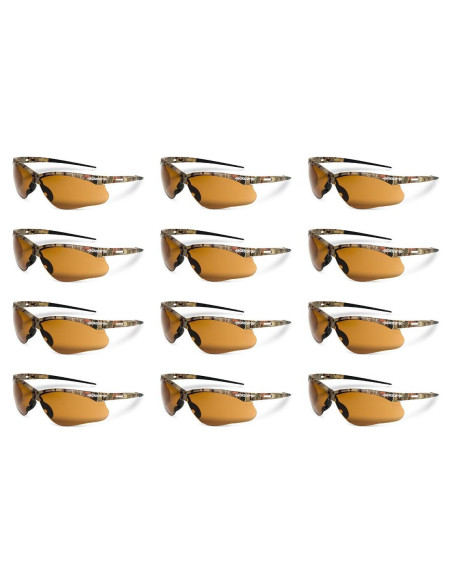 Gafas de Seguridad Jackson SG - Protección Ocular - Paquete 12
